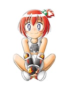 「炎の闘球女 ドッジ弾子」カット