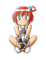 「炎の闘球女 ドッジ弾子」カット