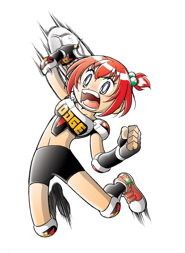 「炎の闘球女 ドッジ弾子」カット