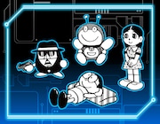 特典の1つである「ロボット完全索引ブック」。