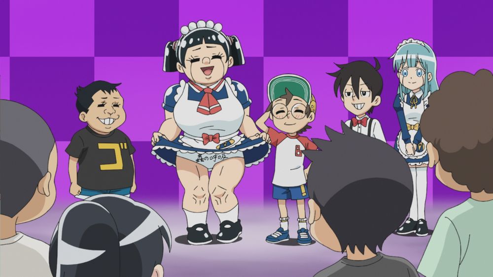 TVアニメ「僕とロボコ」場面カット。 (c)宮崎周平／集英社・僕とロボコ製作委員会