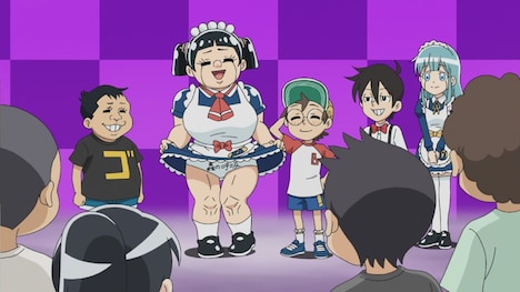 TVアニメ「僕とロボコ」先行カット。 (c)宮崎周平／集英社・僕とロボコ製作委員会