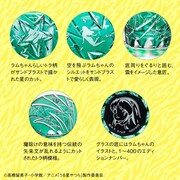 「うる星やつら 江戸切子グラス」の絵柄の一部。