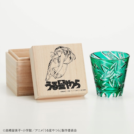 「うる星やつら 江戸切子グラス」