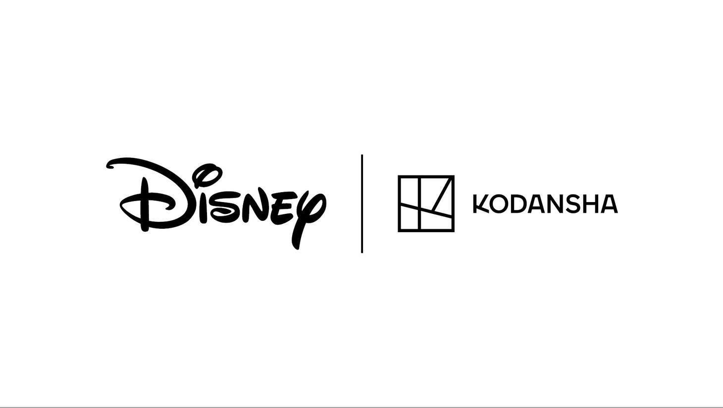 ウォルト・ディズニー・ジャパンと講談社のロゴ。