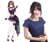 紫藤サナ役の日高里菜。