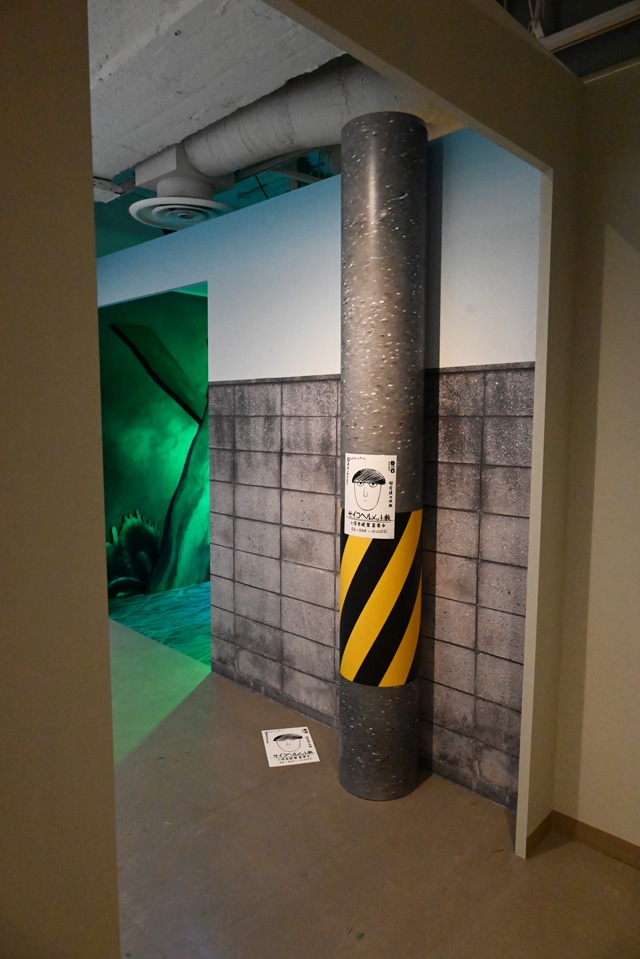 「モブサイコ100 III EXHIBITION」の様子。