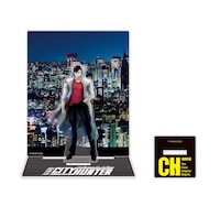 ムビチケカードに付属するジオラマアクリルスタンド。