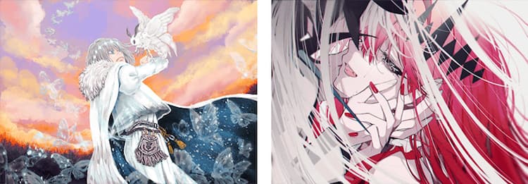 羽海野チカ描き下ろし Fgo オベロンの メモリアルイラスト コミックナタリー