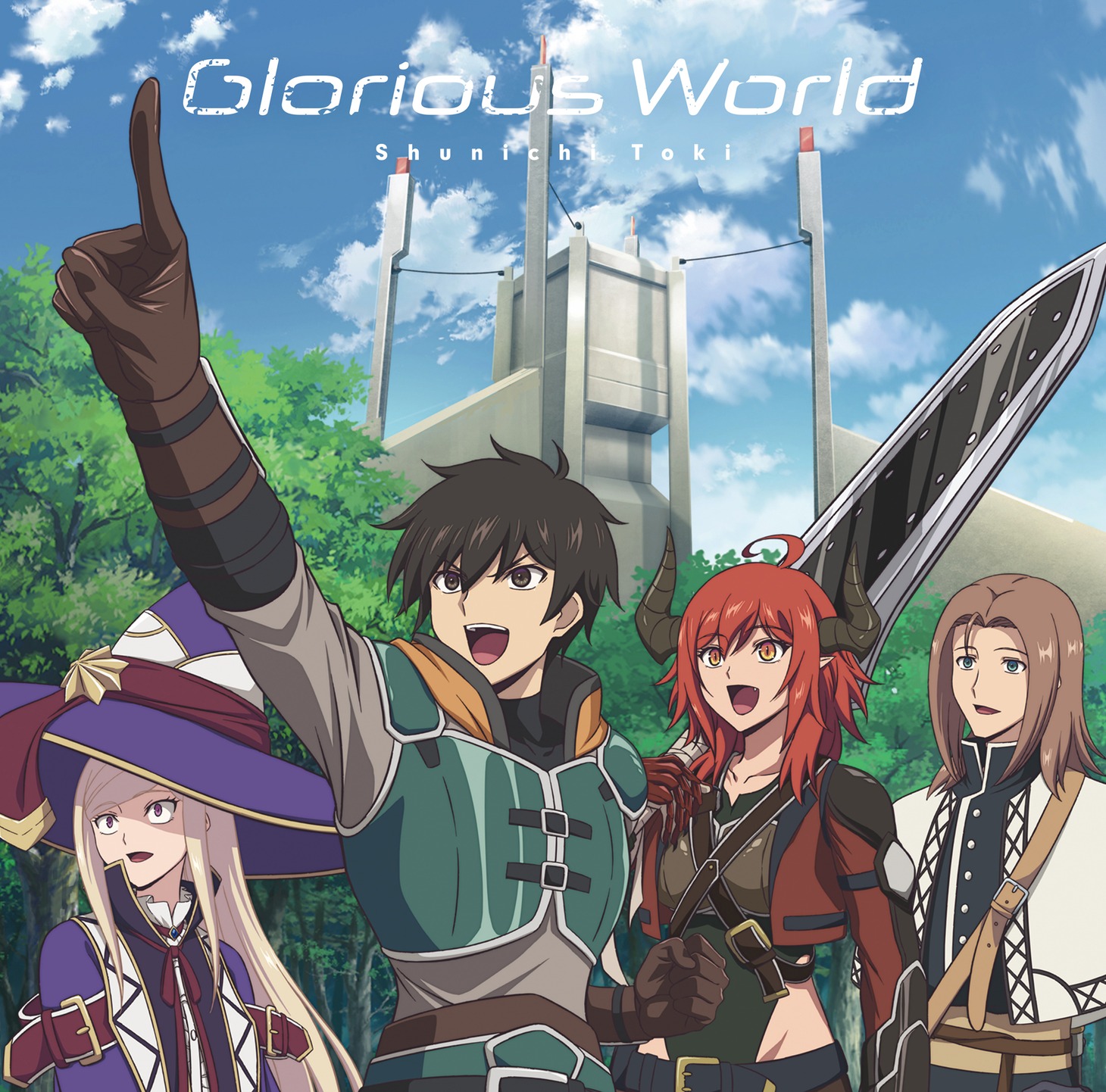 土岐隼一「Glorious World」アニメ盤ジャケット  (c)F/MF/NFP