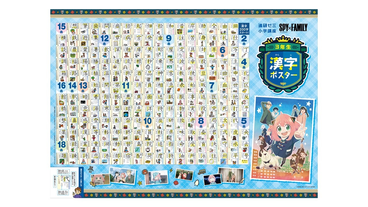 「漢字ポスター」