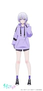 クリス(CV:小玉ひかり)。自分が何者であるか、を常に模索している。バーチャルアーティストとして活動する中で、自身の抱える「満たされない想い」が変わっていくことを期待している。ミラクに対しほかの人とは違う何かを感じ、興味を持つようになる。 (c)KA/絆のアリルPJ (c)絆のアリル製作委員会
