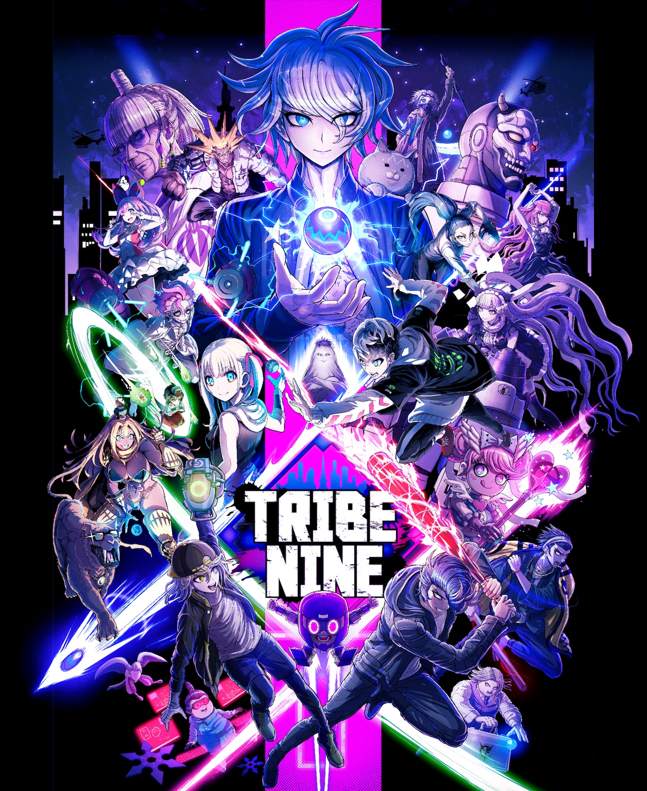 「トライブナイン」プロジェクトビジュアル (c)Akatsuki Games Inc./トライブナイン製作委員会