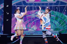 左からまつり役の廣瀬千夏、あうる役の藤寺美徳。