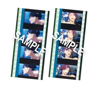 「劇場版 Free!-the Final Stroke-」前編・後編 一挙上映の入場者プレゼント「前編・後編コマフィルム セット」。