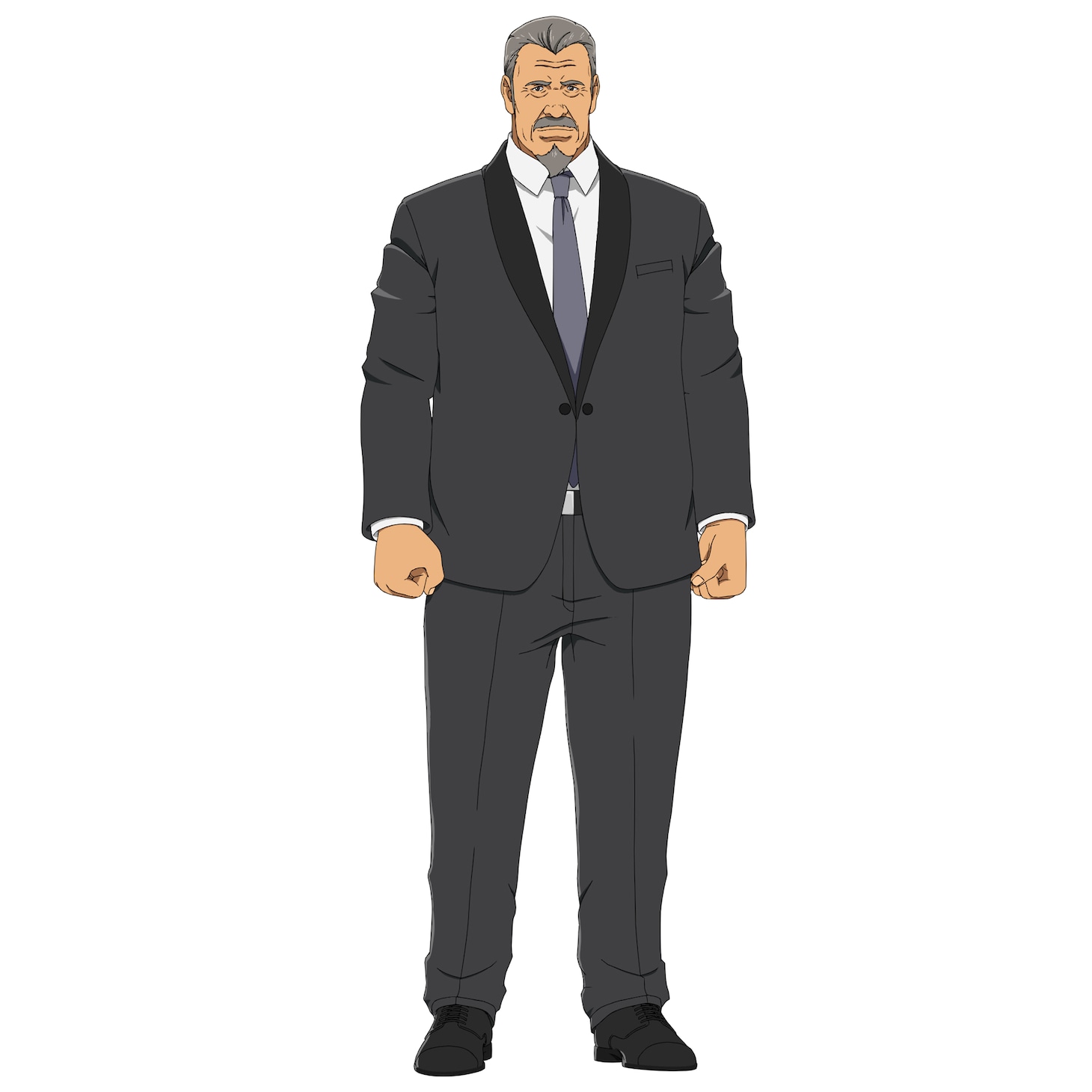 永石（CV：麦人）。ハインツから恩義を受け、三姉妹を陰から支える紳士。キャッツアイの盗みのサポートや、ハインツコレクションの管理などを行っている。 (c)モンキー・パンチ 北条司/ルパン三世 VS キャッツ・アイ製作委員会