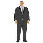 永石(CV:麦人)。ハインツから恩義を受け、三姉妹を陰から支える紳士。キャッツアイの盗みのサポートや、ハインツコレクションの管理などを行っている。(c)モンキー・パンチ 北条司/ルパン三世 VS キャッツ・アイ製作委員会