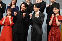 ミュージカル「SPY×FAMILY」製作発表記者会見の様子。