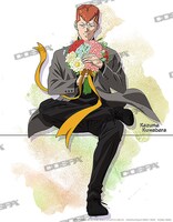 「描き下ろし 桑原和真 F6キャンバスアート 花束Ver.」