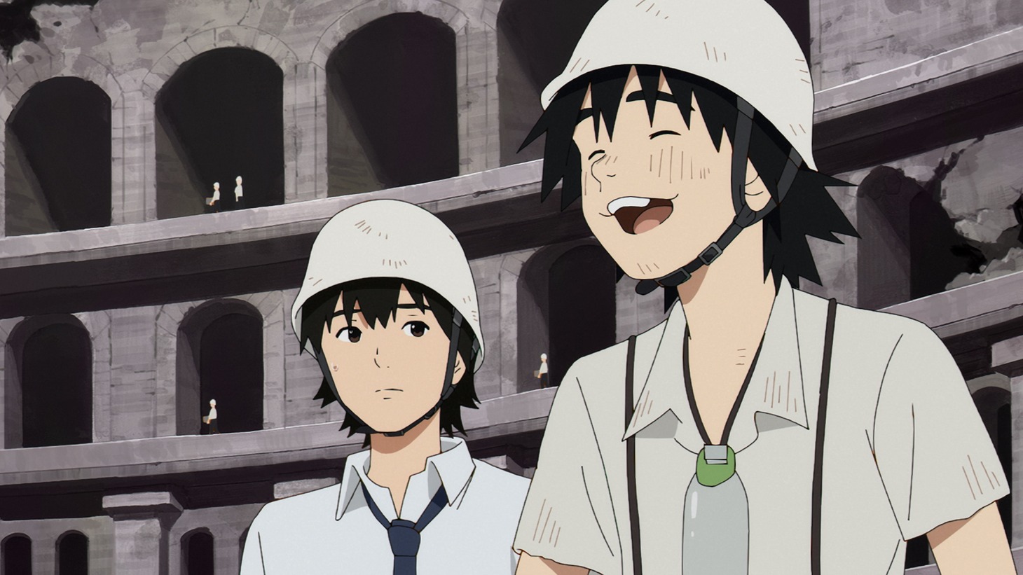 アニメ「Sonny Boy」の場面カット。