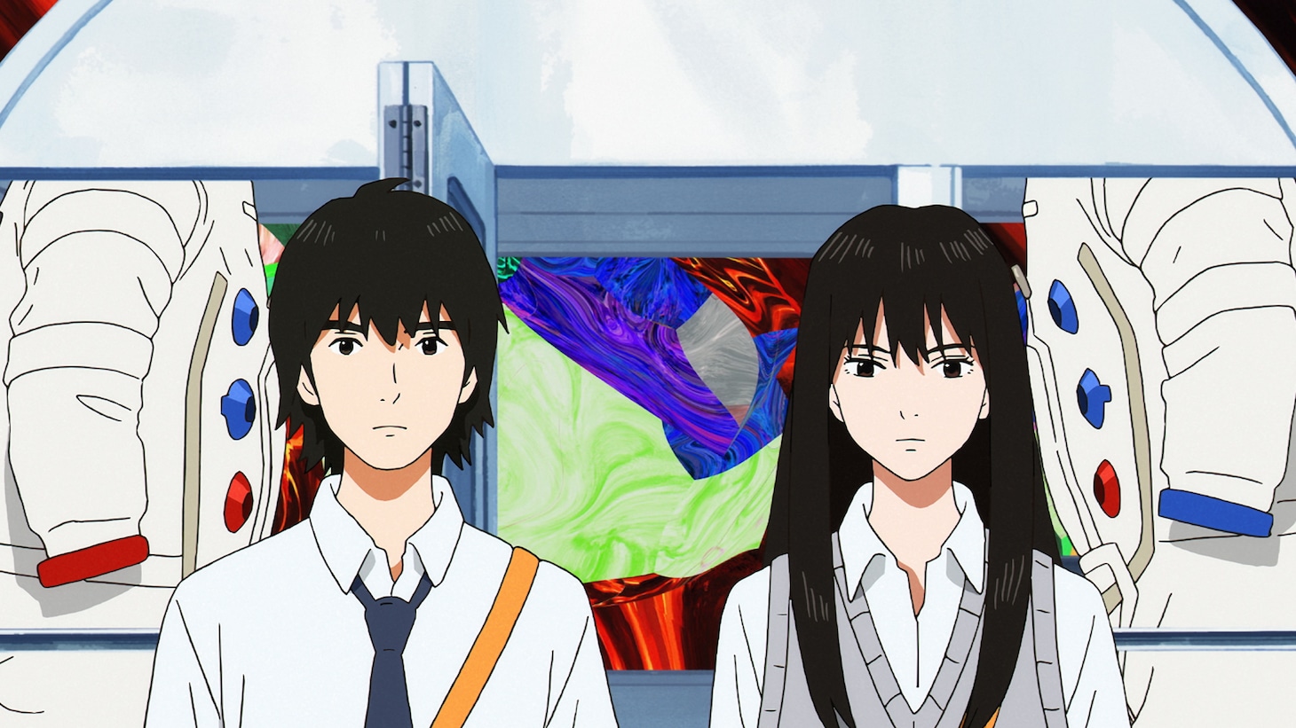 アニメ「Sonny Boy」の場面カット。
