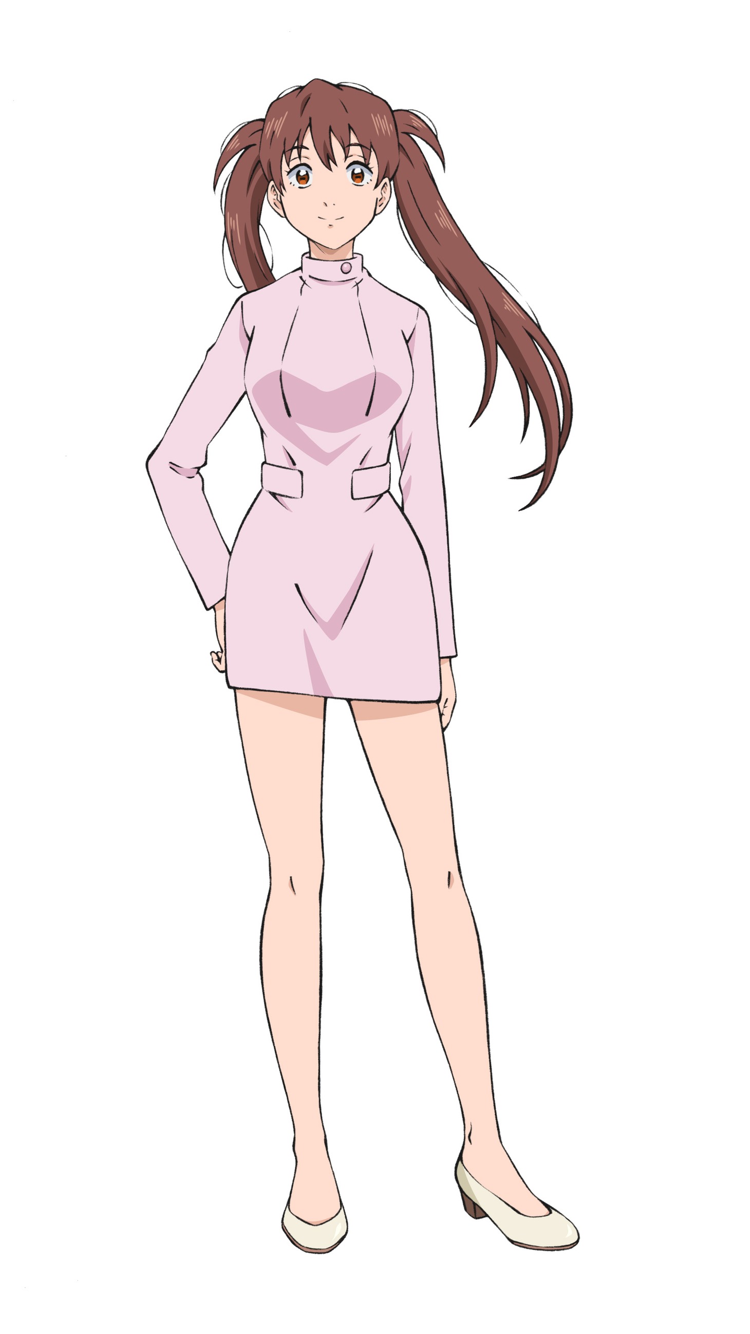 リサ（CV：宮本侑芽）。須堂新医院で働く看護師で、ヒューマノイド。ムードメーカーとして明るく元気に須堂をサポートする。ある事故がきっかけで須堂と知り合い、彼を慕うようになる。意外と大食。 (c)山田胡瓜（秋田書店）／AIの遺電子製作委員会2023