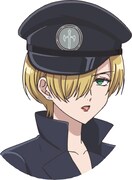 ルシア（CV：伊藤静）。剣十字騎士団の一員。生まれつき悪魔が見える。軍人一家の生まれ。(c)星野 真・小学館/「ノケモノたちの夜」製作委員会