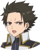 シュラ（CV：西山宏太朗）。剣十字騎士団の一員。生まれつき悪魔が見える。巨大な鎌を使って悪魔を退治する。戦うために薬を使い、痛覚の麻痺と一時的な身体強化を行う。(c)星野 真・小学館/「ノケモノたちの夜」製作委員会