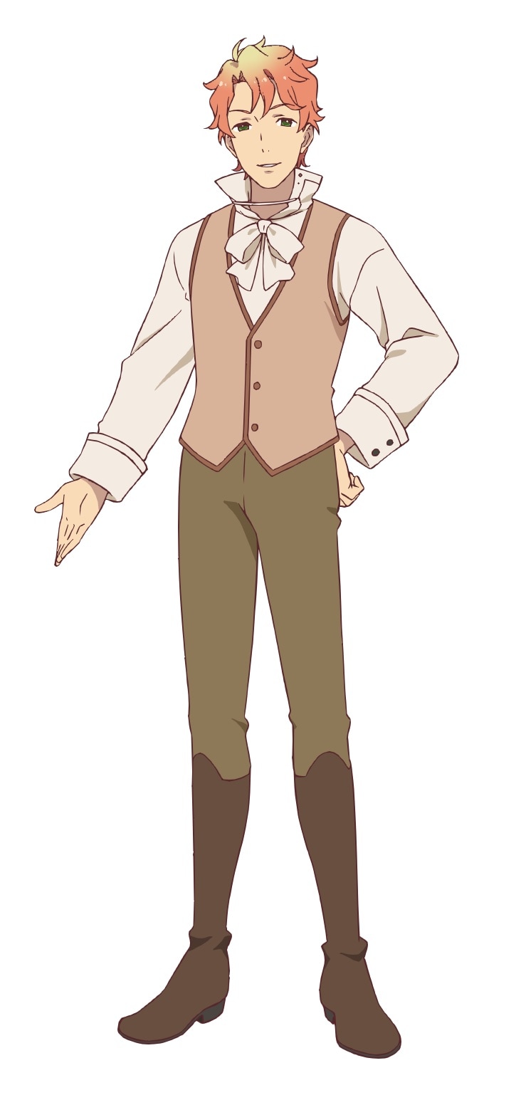 エリオット・コリンズ（CV：興津和幸）。歴史あるペイジ工房で長代理を務める銀砂糖師。飄々とした掴みどころのない性格で、自称“女の子の味方”。その軽い態度を、いつも周囲に叱られている。