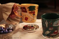 「耳をすませば 陶器コースター ドワーフの王とエルフの王女 / バロンとルイーゼ」