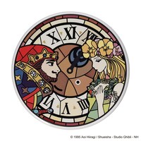 「耳をすませば 陶器コースター ドワーフの王とエルフの王女」