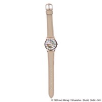 「耳をすませば 腕時計 ACCK731 アイボリー×ピンクゴールド」