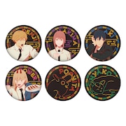 「これはワシのじゃ！中華ルーレット」景品の56mm缶バッジ。