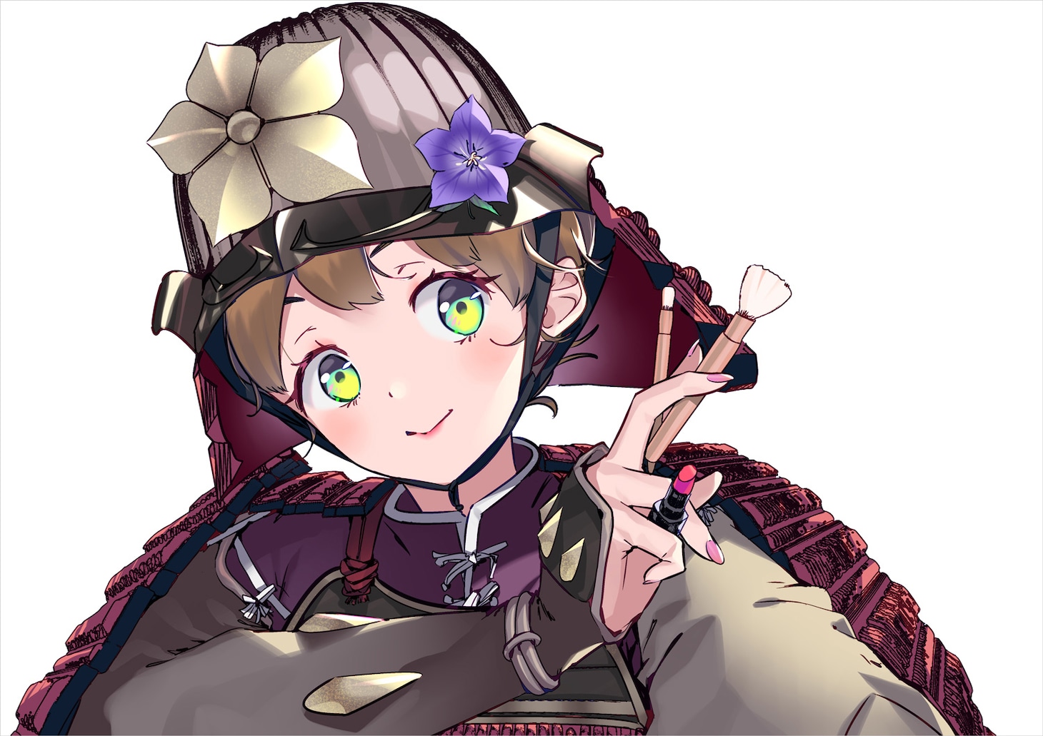 「本能寺の娘 戦国一不幸な姫に転生しました」キービジュアル