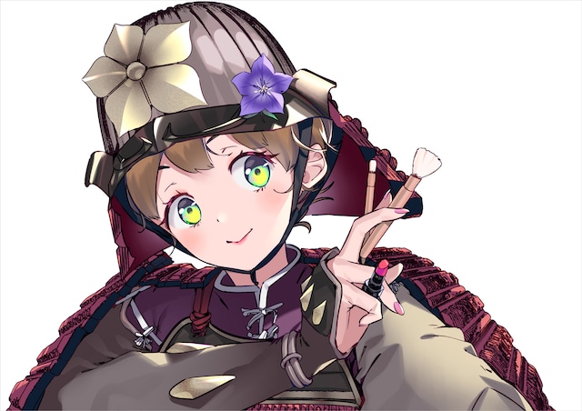 「本能寺の娘 戦国一不幸な姫に転生しました」キービジュアル