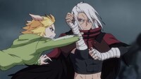 アニメ「最後の召喚師 -The Last Summoner-」ノンテロップオープニング映像より。