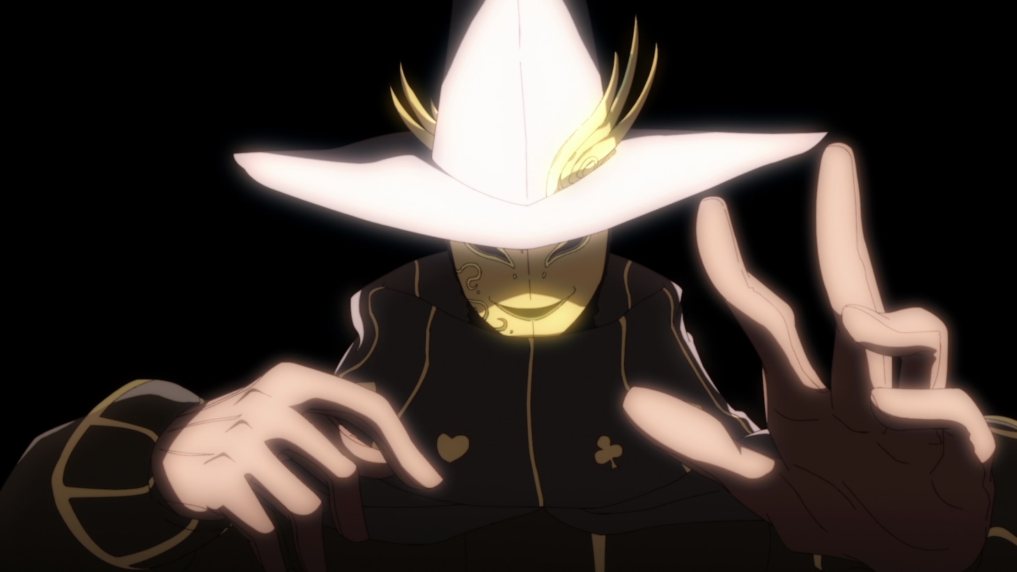 アニメ「最後の召喚師 -The Last Summoner-」より、柩演じるナイトメア。