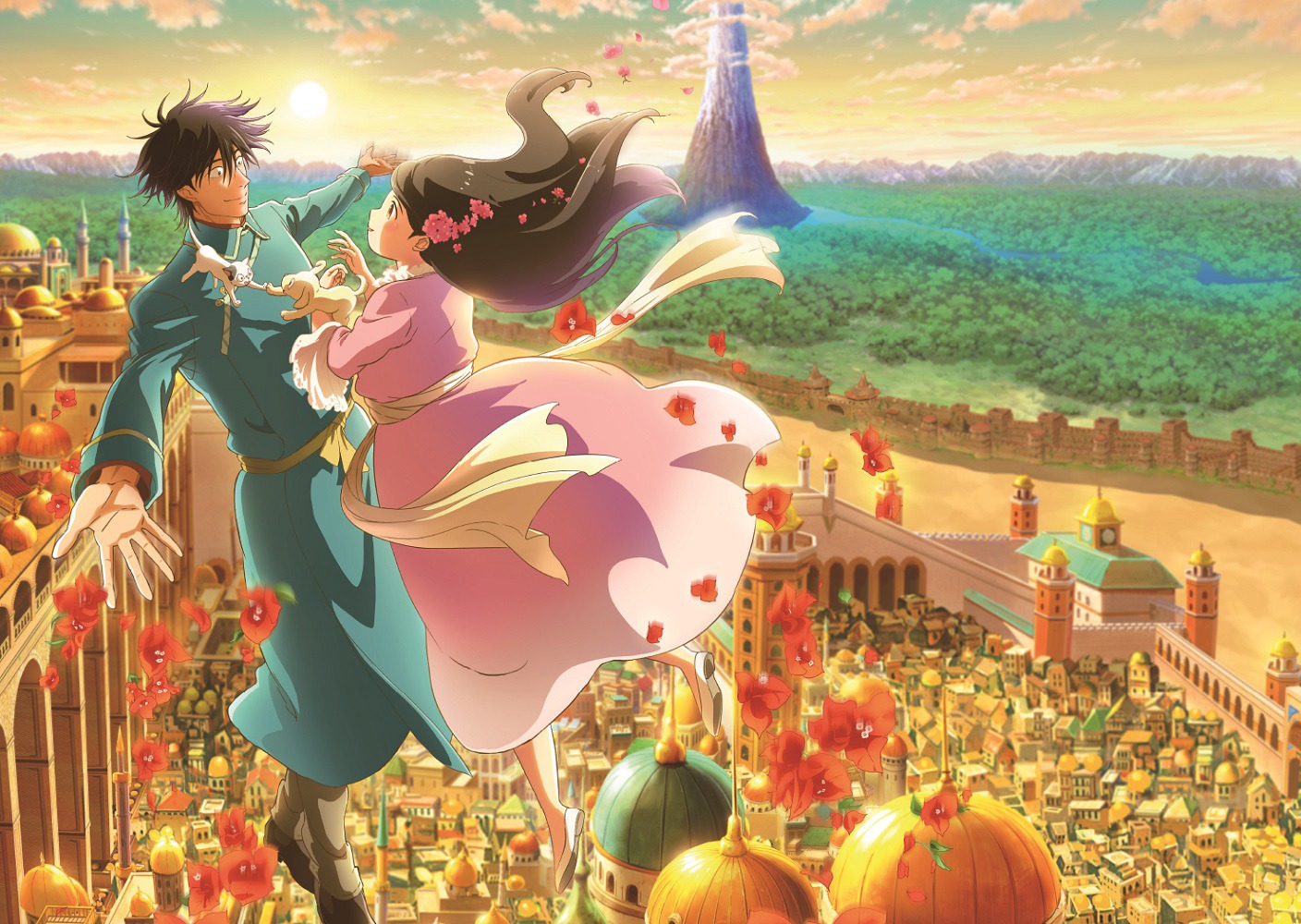 アニメ映画「金の国 水の国」ビジュアル