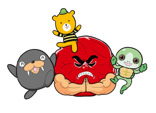 「喝！男梅！～ノーベル小学校のなかまたち～」カット