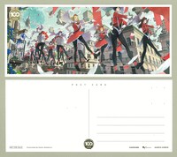 一部書店で配布されているポストカードのサンプル。