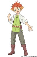 マルカルロ=ドロバ（CV：藤原夏海）
モルテールン家の私兵団副団長を父親の持つ少年で、愛称はマルク。ちょっぴり臆病な性格。ペイスとは幼馴染で、彼と騒動を引き起こして、父親に怒られることもしばしば。もう1人幼馴染・ルミとは一緒にいることが多く、気心が知れた仲。最近、彼女のこと が異性としてちょっと気になっている。