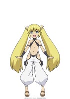 クーフーリン（CV：木野日菜）(c)新木伸・森沢晴行／集英社・英雄教室製作委員会