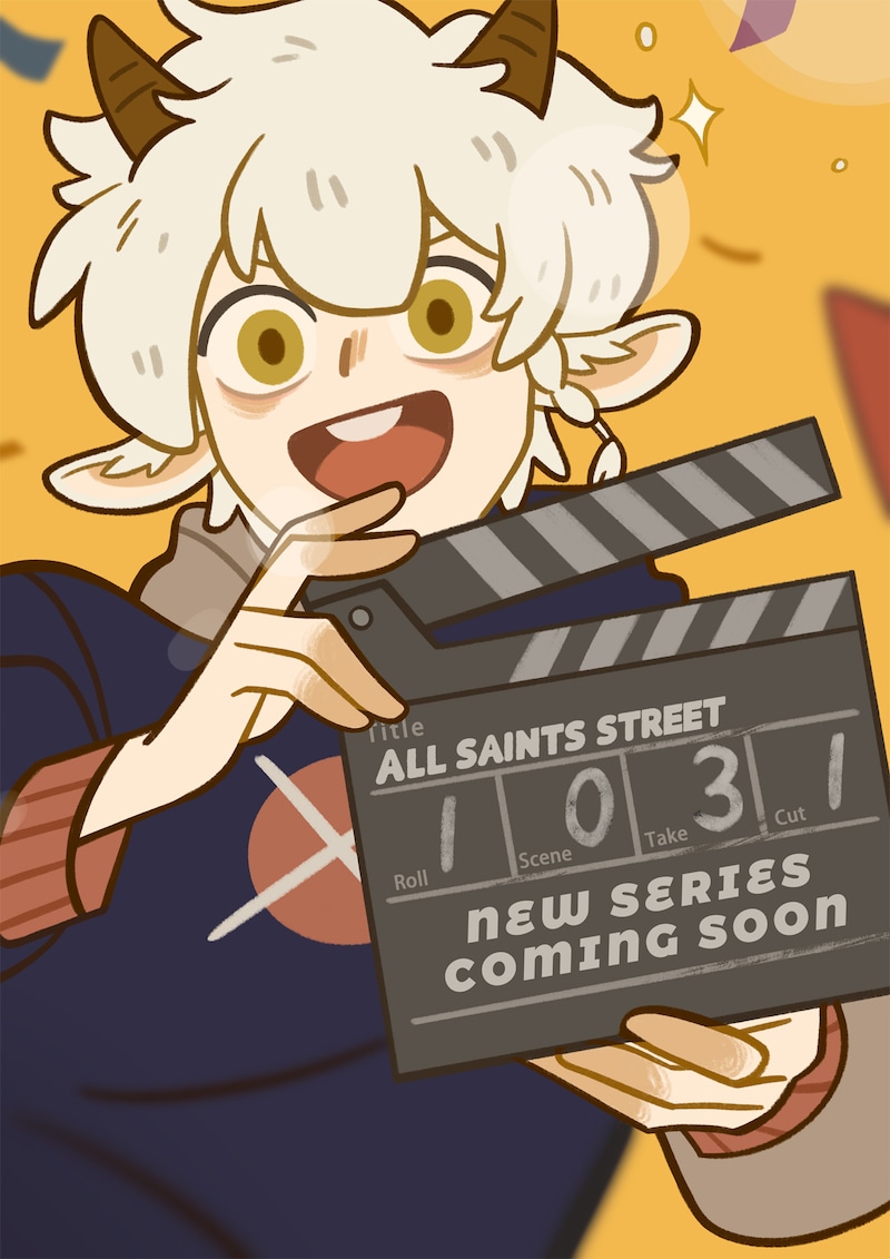 アニメ「万聖街」続編制作決定ビジュアル