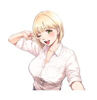 「喫茶店にギャルがいる」カット