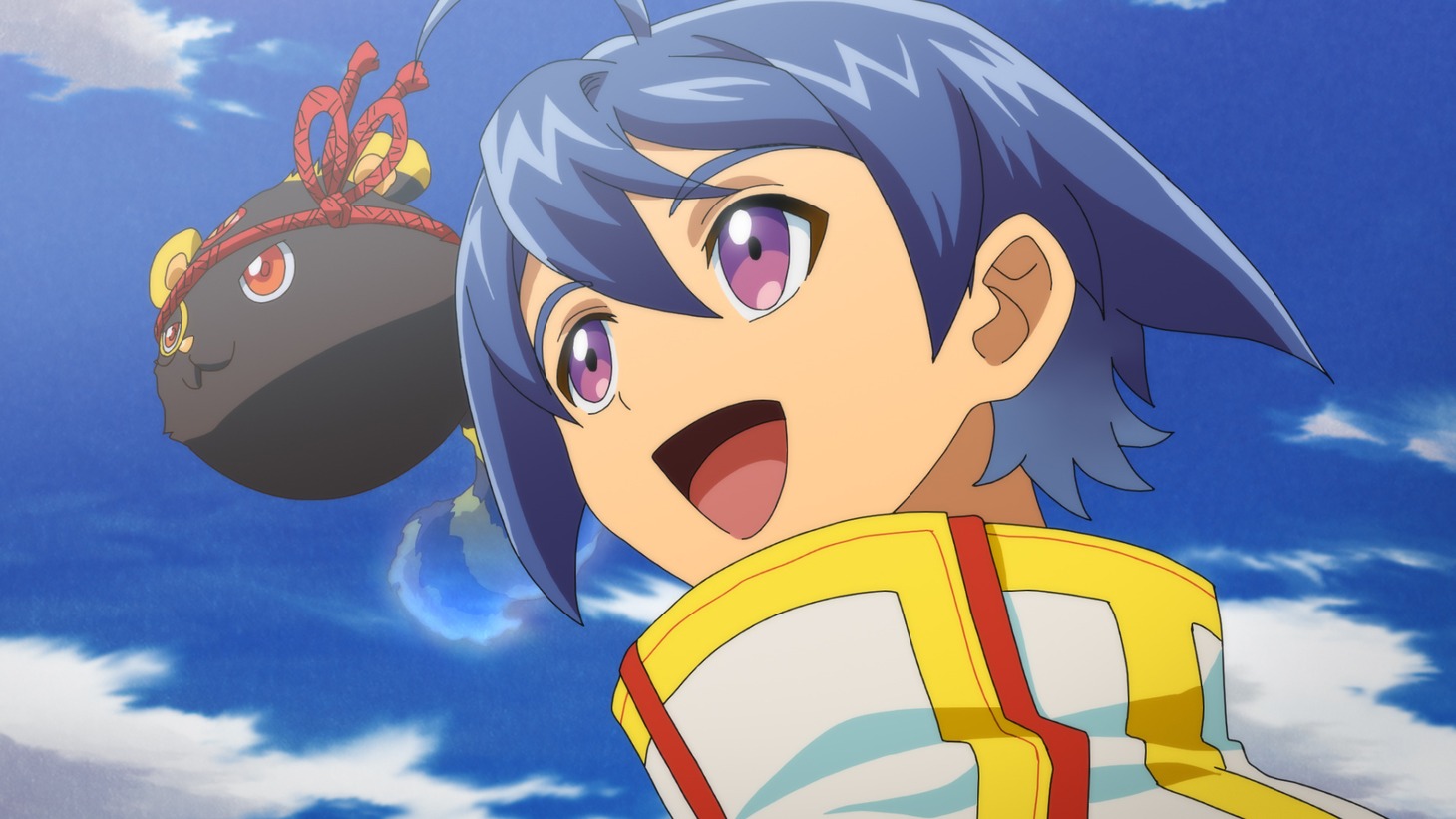 「城郭合体オシロボッツ」ショートアニメより。