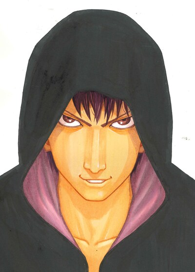 「ストーカー失格」カラーイラスト