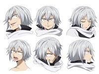 トウカ（勇者）のキャラクター設定画。