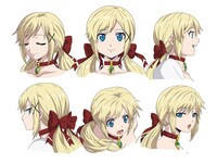 ミリィ・ユニスのキャラクター設定画。