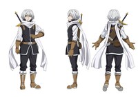 シオンのキャラクター設定画。