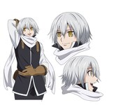 シオンのキャラクター設定画。